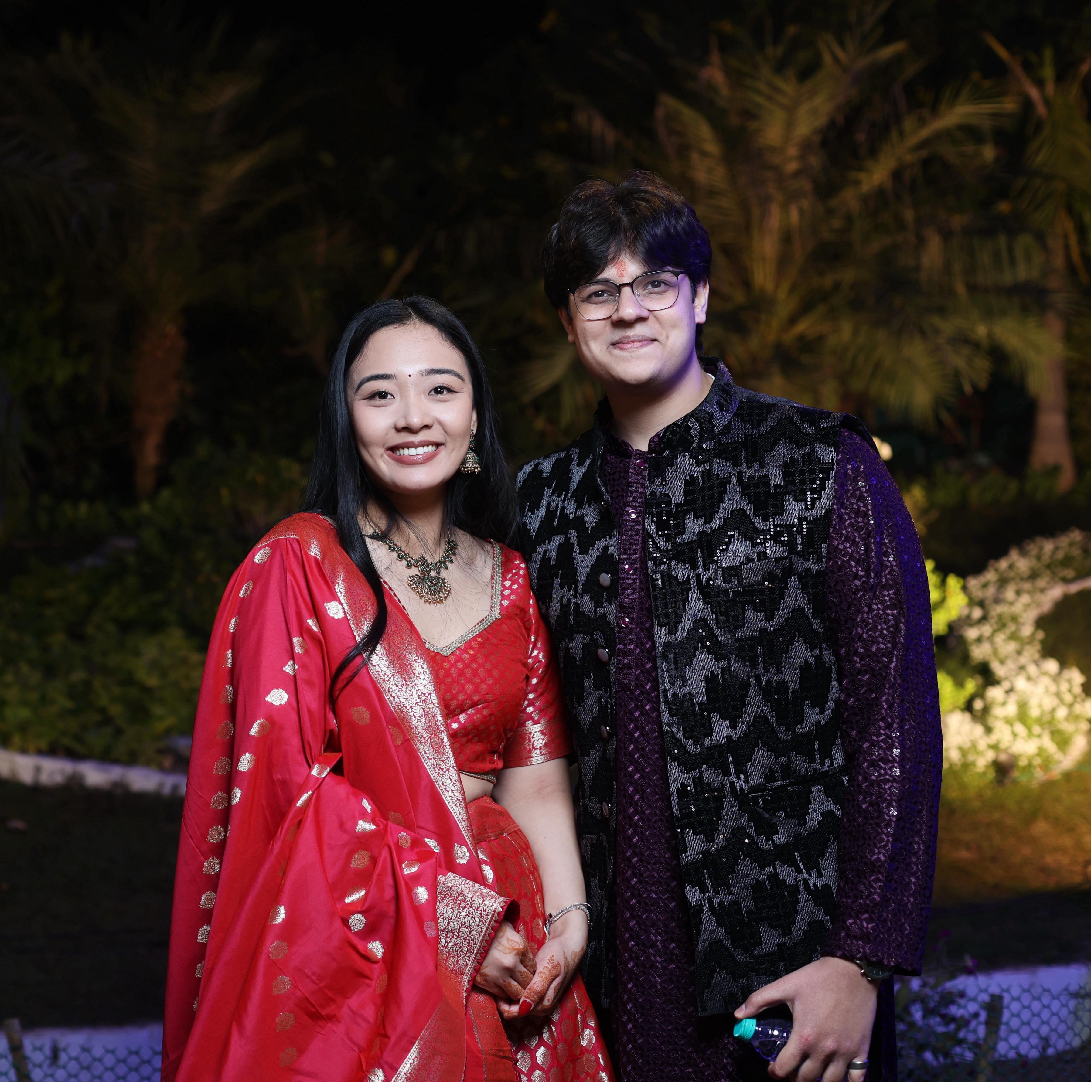 Ananmay and Jennifer